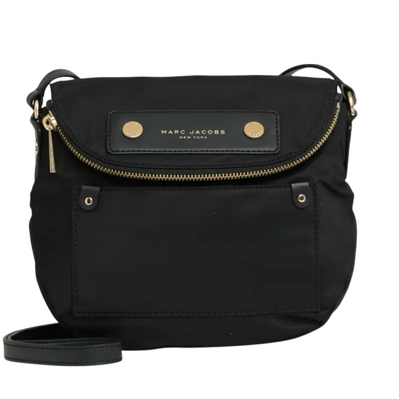 Marc Jacobs Handbags - Marc by Marc Jacobs Preppy Nylon Natasha Crossbody Bag Black